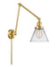 Innovations - 238-SG-G42 - One Light Swing Arm Lamp - Franklin Restoration - Satin Gold
