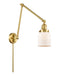 Innovations - 238-SG-G51 - One Light Swing Arm Lamp - Franklin Restoration - Satin Gold