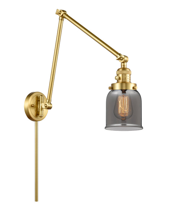 Innovations - 238-SG-G53 - One Light Swing Arm Lamp - Franklin Restoration - Satin Gold