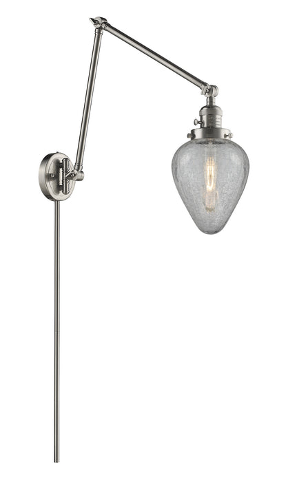 Innovations - 238-SN-G165-LED - LED Swing Arm Lamp - Franklin Restoration - Brushed Satin Nickel