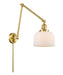 Innovations - 238-SG-G71 - One Light Swing Arm Lamp - Franklin Restoration - Satin Gold