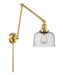 Innovations - 238-SG-G74 - One Light Swing Arm Lamp - Franklin Restoration - Satin Gold