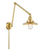 Innovations - 238-SG-M4 - One Light Swing Arm Lamp - Franklin Restoration - Satin Gold