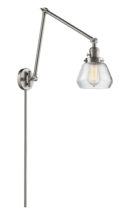 Innovations - 238-SN-G172 - One Light Swing Arm Lamp - Franklin Restoration - Brushed Satin Nickel