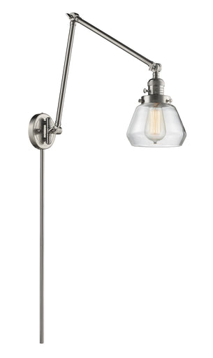 Franklin Restoration LED Swing Arm Lamp Brushed Satin Nickel