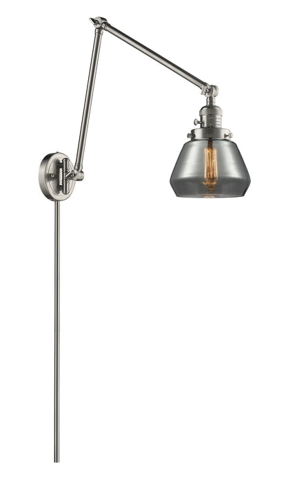 Innovations - 238-SN-G173 - One Light Swing Arm Lamp - Franklin Restoration - Brushed Satin Nickel