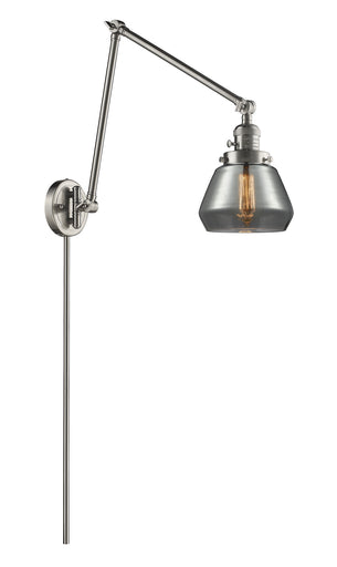Franklin Restoration LED Swing Arm Lamp Brushed Satin Nickel