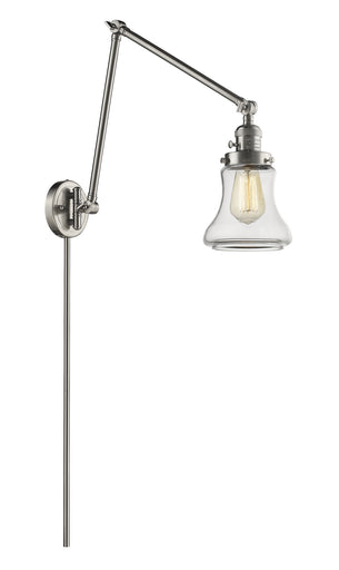 Franklin Restoration LED Swing Arm Lamp Brushed Satin Nickel