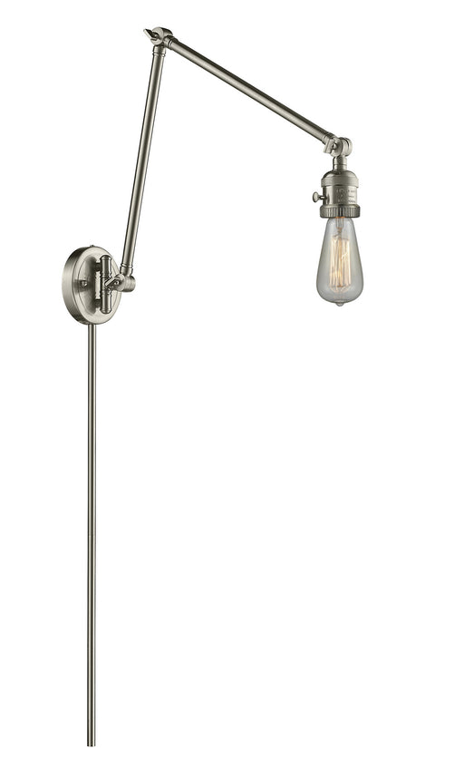 Innovations - 238-SN-LED - LED Swing Arm Lamp - Franklin Restoration - Brushed Satin Nickel