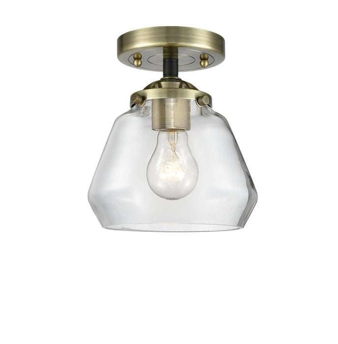 Innovations - 284-1C-BAB-G172-LED - LED Semi-Flush Mount - Nouveau - Black Antique Brass