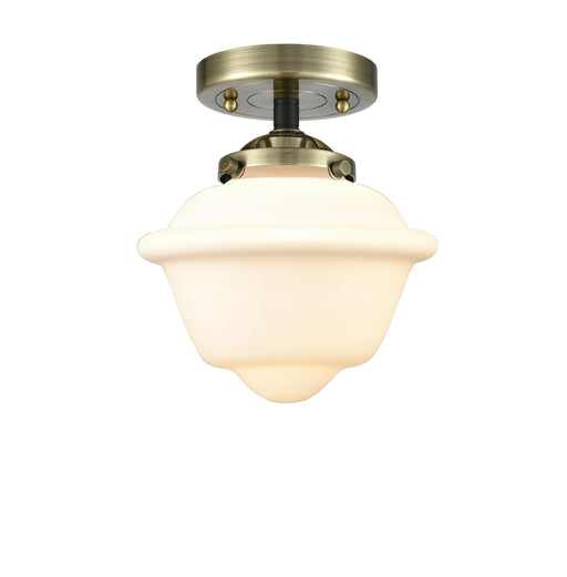 Innovations - 284-1C-BAB-G531-LED - LED Semi-Flush Mount - Nouveau - Black Antique Brass