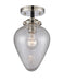 Innovations - 284-1C-BPN-G165-LED - LED Semi-Flush Mount - Nouveau - Black Polished Nickel