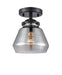 Innovations - 284-1C-OB-G173-LED - LED Semi-Flush Mount - Nouveau - Oil Rubbed Bronze