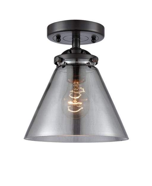 Innovations - 284-1C-OB-G43 - One Light Semi-Flush Mount - Nouveau - Oil Rubbed Bronze