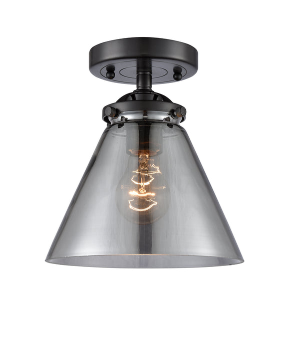 Innovations - 284-1C-OB-G43-LED - LED Semi-Flush Mount - Nouveau - Oil Rubbed Bronze
