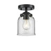 Innovations - 284-1C-OB-G52-LED - LED Semi-Flush Mount - Nouveau - Oil Rubbed Bronze