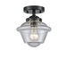 Innovations - 284-1C-OB-G534-LED - LED Semi-Flush Mount - Nouveau - Oil Rubbed Bronze