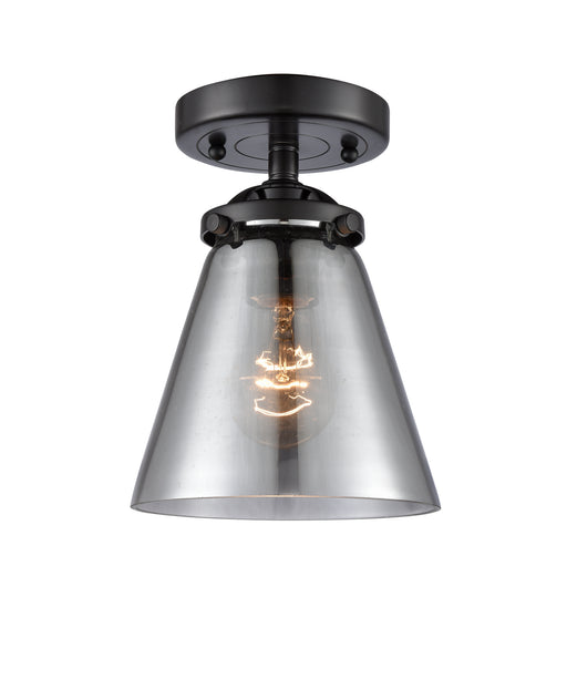 Innovations - 284-1C-OB-G63 - One Light Semi-Flush Mount - Nouveau - Oil Rubbed Bronze