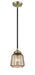 Innovations - 284-1S-BAB-G146-LED - LED Mini Pendant - Nouveau - Black Antique Brass