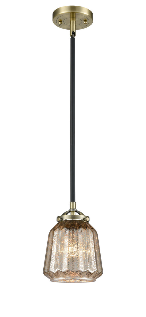 Innovations - 284-1S-BAB-G146-LED - LED Mini Pendant - Nouveau - Black Antique Brass
