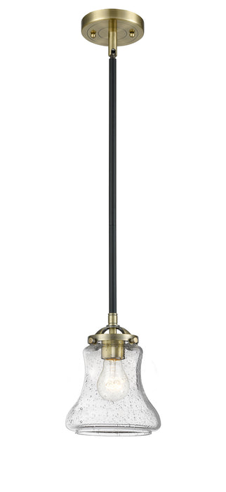 Innovations - 284-1S-BAB-G194 - One Light Mini Pendant - Nouveau - Black Antique Brass