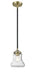 Innovations - 284-1S-BAB-G194 - One Light Mini Pendant - Nouveau - Black Antique Brass