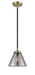 Innovations - 284-1S-BAB-G43-LED - LED Mini Pendant - Nouveau - Black Antique Brass