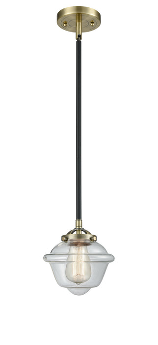 Innovations - 284-1S-BAB-G532 - One Light Mini Pendant - Nouveau - Black Antique Brass