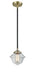 Innovations - 284-1S-BAB-G532 - One Light Mini Pendant - Nouveau - Black Antique Brass