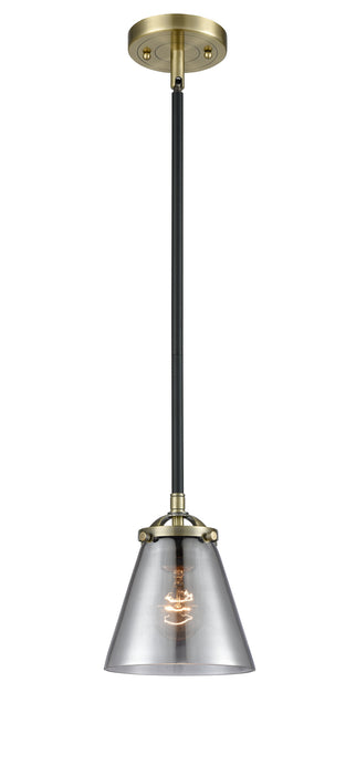 Innovations - 284-1S-BAB-G63-LED - LED Mini Pendant - Nouveau - Black Antique Brass
