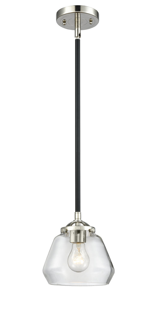 Innovations - 284-1S-BPN-G172-LED - LED Mini Pendant - Nouveau - Black Polished Nickel