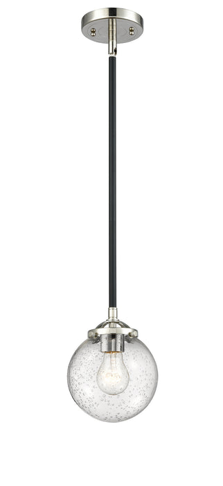 Innovations - 284-1S-BPN-G204-6-LED - LED Mini Pendant - Nouveau - Black Polished Nickel