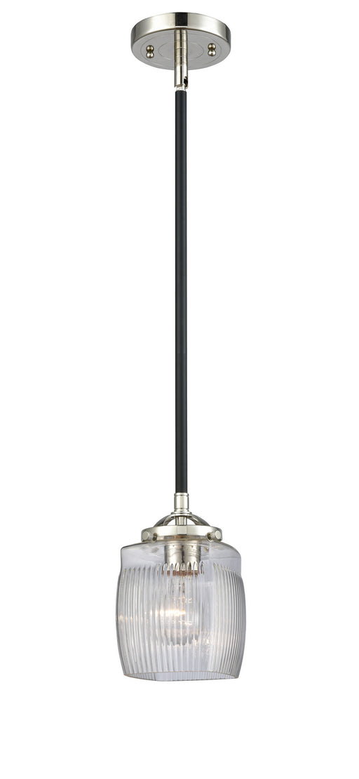 Innovations - 284-1S-BPN-G302-LED - LED Mini Pendant - Nouveau - Black Polished Nickel