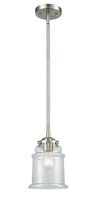Innovations - 284-1S-SN-G182-LED - LED Mini Pendant - Nouveau - Brushed Satin Nickel