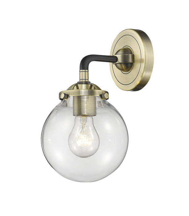 Innovations - 284-1W-BAB-G202-6-LED - LED Wall Sconce - Nouveau - Black Antique Brass
