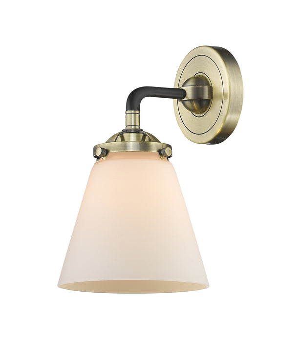 Innovations - 284-1W-BAB-G61 - One Light Wall Sconce - Nouveau - Black Antique Brass