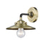 Innovations - 284-1W-BAB-M4-AB - One Light Wall Sconce - Nouveau - Black Antique Brass