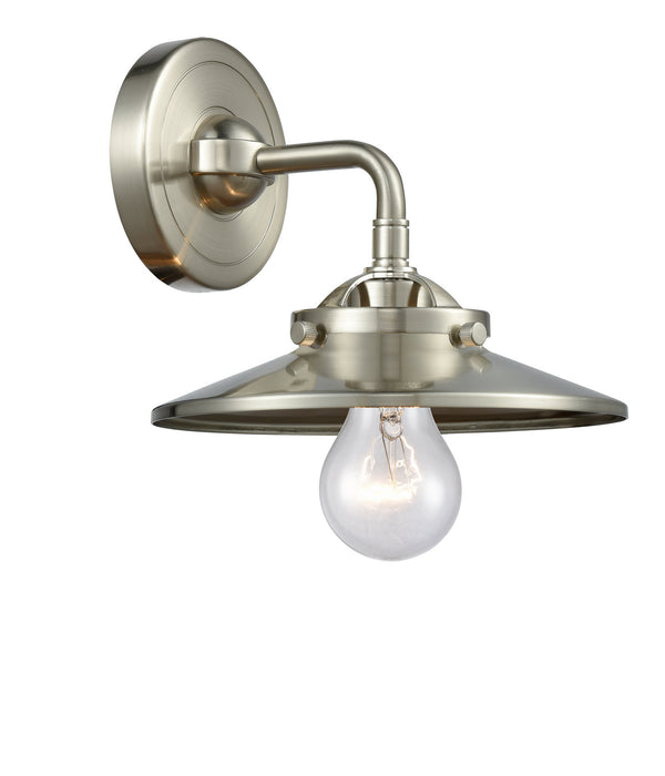 Innovations - 284-1W-SN-M2-SN-LED - LED Wall Sconce - Nouveau - Brushed Satin Nickel