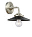 Innovations - 284-1W-SN-M6-BK - One Light Wall Sconce - Nouveau - Brushed Satin Nickel
