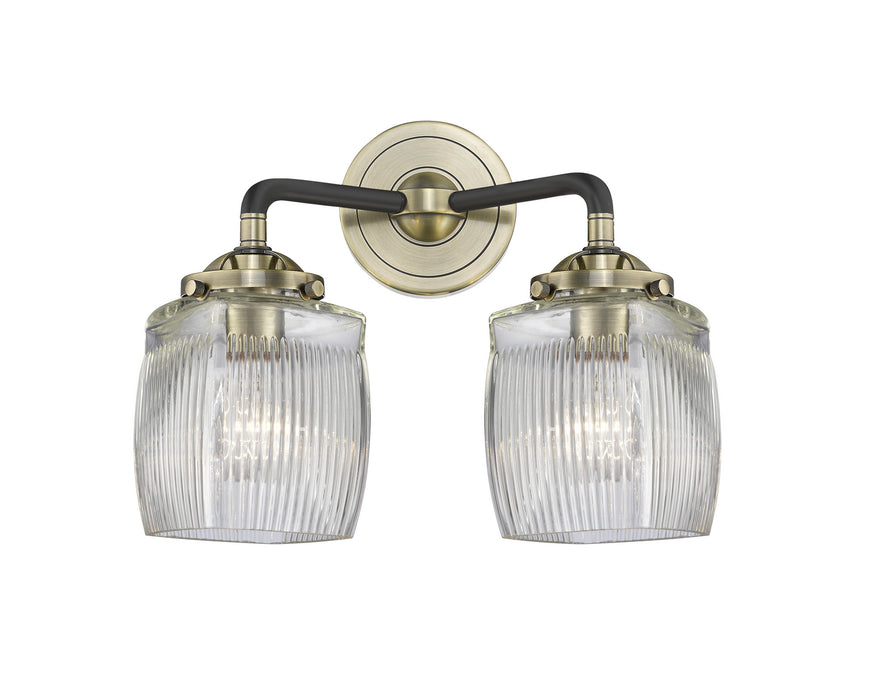Innovations - 284-2W-BAB-G302-LED - LED Bath Vanity - Nouveau - Black Antique Brass