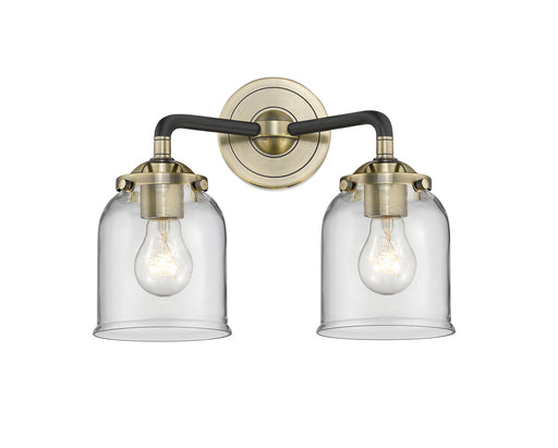 Innovations - 284-2W-BAB-G52 - Two Light Bath Vanity - Nouveau - Black Antique Brass