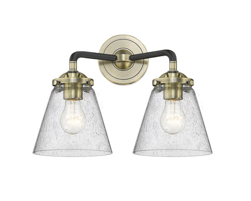 Innovations - 284-2W-BAB-G64 - Two Light Bath Vanity - Nouveau - Black Antique Brass