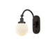Innovations - 918-1W-OB-G201-6 - One Light Wall Sconce - Franklin Restoration - Oil Rubbed Bronze