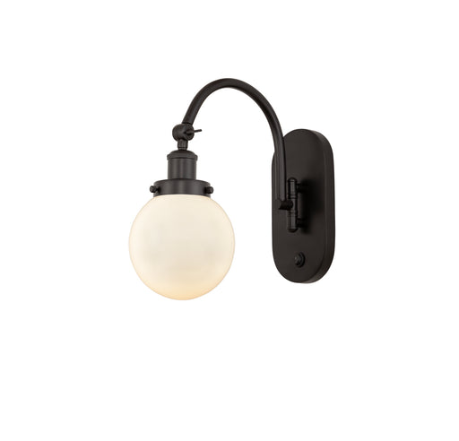 Innovations - 918-1W-OB-G201-6-LED - LED Wall Sconce - Franklin Restoration - Oil Rubbed Bronze