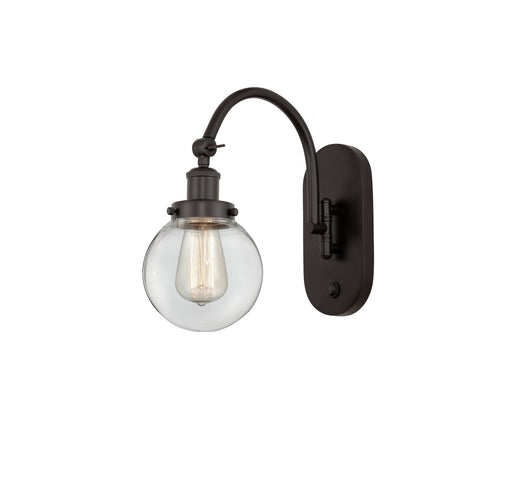 Innovations - 918-1W-OB-G202-6 - One Light Wall Sconce - Franklin Restoration - Oil Rubbed Bronze