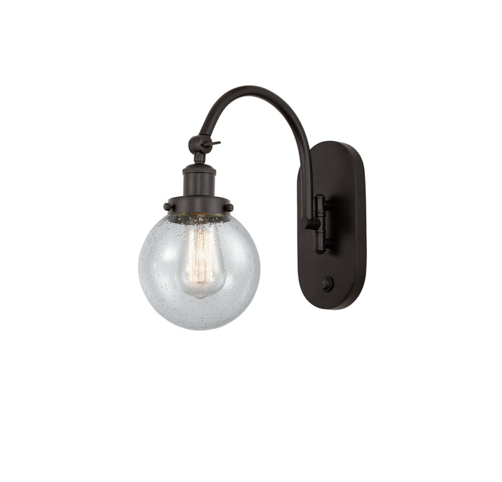 Innovations - 918-1W-OB-G204-6 - One Light Wall Sconce - Franklin Restoration - Oil Rubbed Bronze