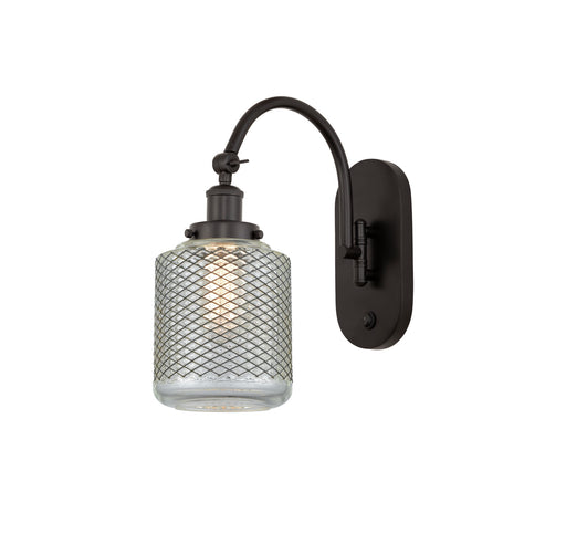 Innovations - 918-1W-OB-G262 - One Light Wall Sconce - Franklin Restoration - Oil Rubbed Bronze