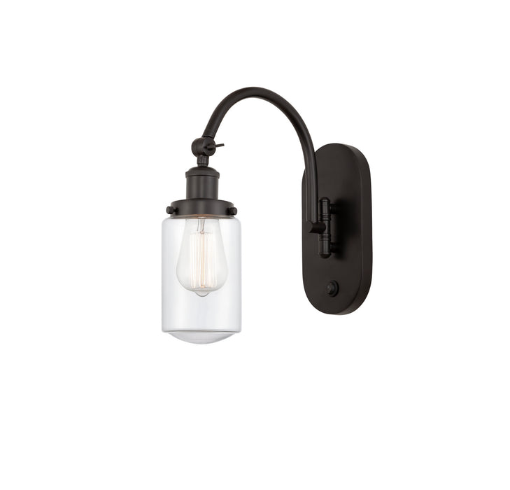 Innovations - 918-1W-OB-G312 - One Light Wall Sconce - Franklin Restoration - Oil Rubbed Bronze
