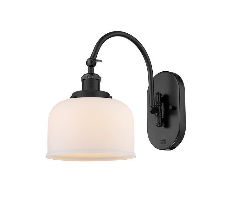 Innovations - 918-1W-BK-G71-LED - LED Wall Sconce - Franklin Restoration - Matte Black