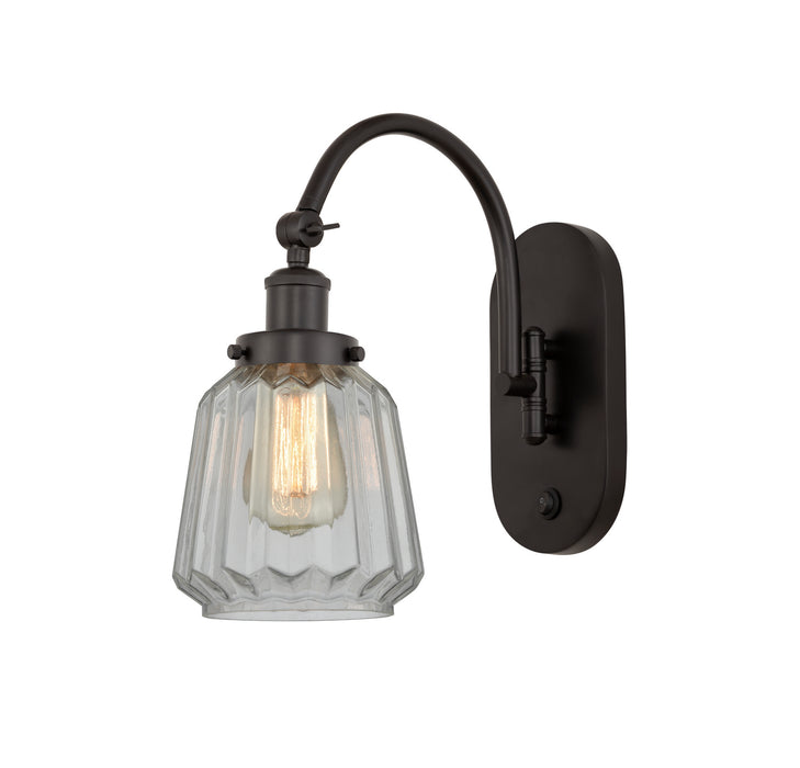 Innovations - 918-1W-OB-G142-LED - LED Wall Sconce - Franklin Restoration - Oil Rubbed Bronze